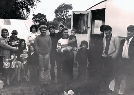 Stewart Travellers from Invernesshire at Marshall's farm, 28th July 1971